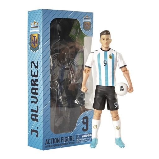 [734690483736] Figura Action Julian Alvarez Argentina 20cm