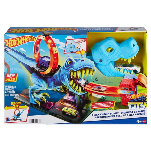 [194735109678] Pista Mordida de T-Rex Hot Wheels