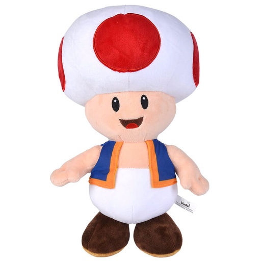 [4006592084639] Peluche Toad Super Mario Bros 40cm