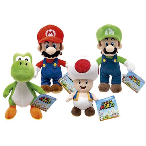 [4006592089856] Peluche Super Mario Bros 20cm surtido