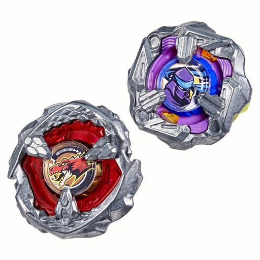 [5010996290335] Juego Beat Tyranno 4-70Q &#38; Knife Shinobi 4-80HN Beyblade X