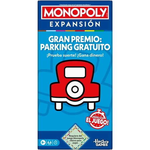 [5010996304278] Juego Expansion Gran Premio Parking Gratuito Monopoly español