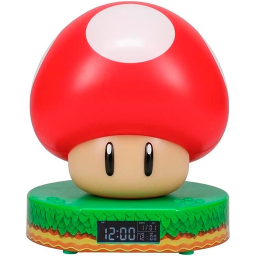 [5055964792503] Reloj despertador Mushroom Super Mario Bros