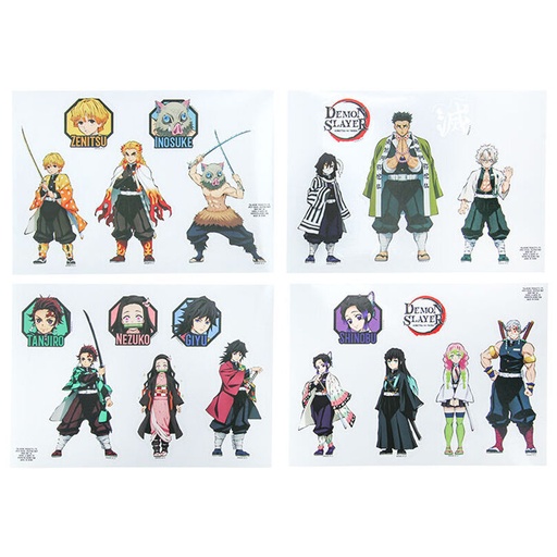 [5056577714432] Pegatinas Gadgets Demon Slayer Kimetsu no Yaiba