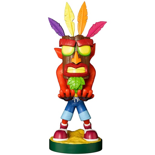 [5060525893476] Cable Guy soporte sujecion figura Aku Aku Crash Bandicoot 20cm