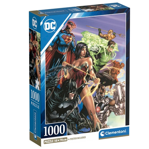 [8005125398522] Puzzle DC Comics 1000pzs