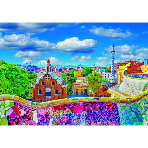 [8005125399543] Puzzle Park Guell Barcelona High Quality 1000pzs