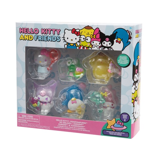 [8056379184096] Blister 6 figuras Hello Kitty 5cm