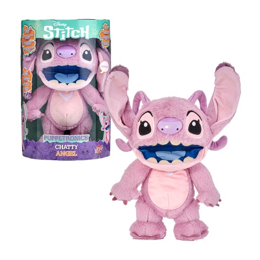 [8056379194996] Peluche electronico Angel Stitch Disney