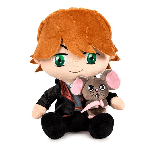 [8425611354540 Ron] Peluche Ron &#38; Scabbers Harry Potter 25cm