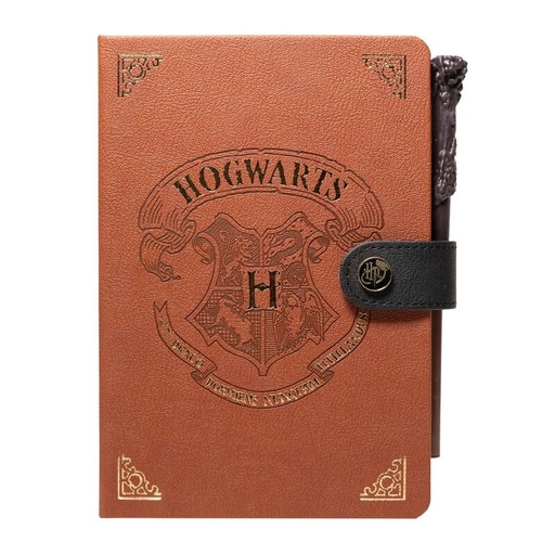 [8435497257156] Cuaderno A5 premium + boligrafo varita Hogwarts Harry Potter
