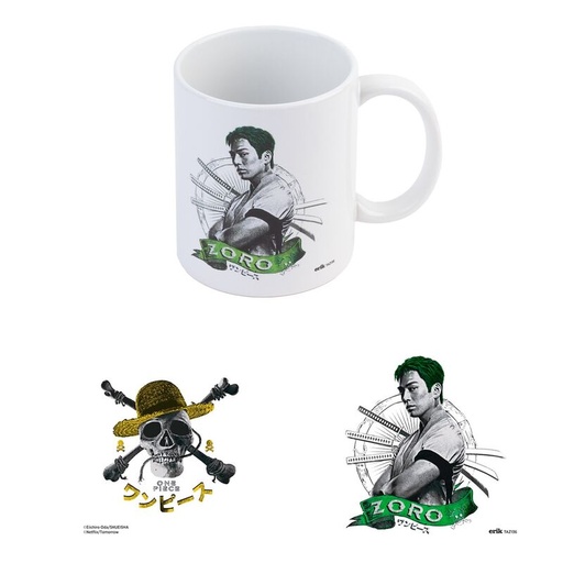 [8435497296605] Taza Roronoa Zoro One Piece 350ml