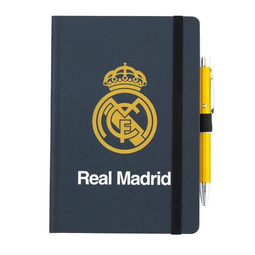 [8435747800859] Cuaderno A5 premium + boligrafo proyector Real Madrid