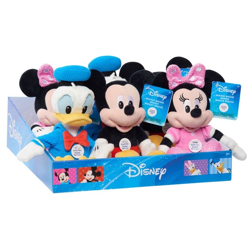 [886144109355] Peluche Disney 25cm sonido surtido