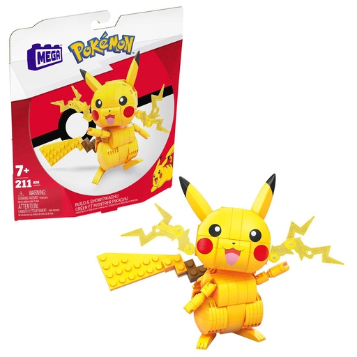 [887961852233] MEGA Construx Pikachu Pokemon