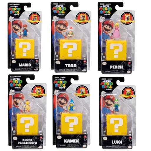 [192995416505] Figura Super Mario Bros surtido