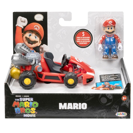 [192995417687] Figura Super Mario Kart Mario Kart 7cm