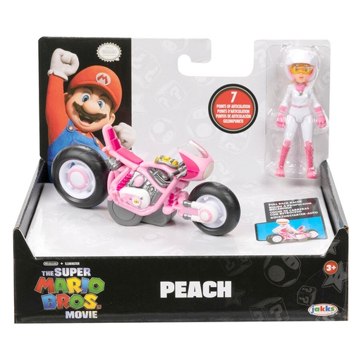 [192995417694] Figura Peach Kart La Pelicula Mario Kart 7cm