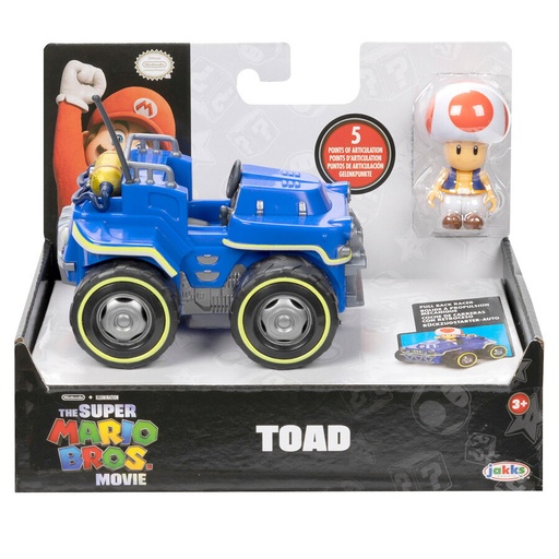 [192995417700] Figura Toad Kart Mario Kart 7cm