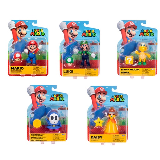 [192995421660] Figura wave 41 Super Mario Bros 10cm surtido