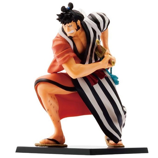 [4573102636348] Figura Ichibansho Kin Emon The Nine Red Scabbards is Here One Piece 11cm