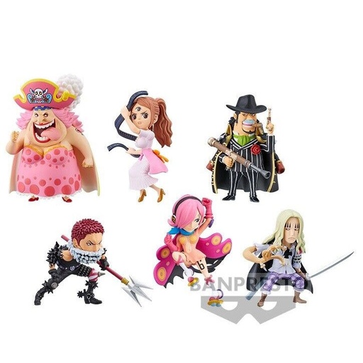 [4983164186598] Figura World Collectable Landscapes vol.9 The Great Pirates 100 One Piece 7cm surtido