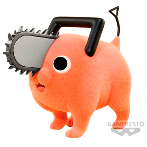 [4983164884722] Figura Pochita Ver.A Chainsaw Man Fluffy puffy 7cm