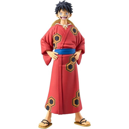 [4983164889024] Figura Monkey D Luffy Wanokuni Yukata The Grandline Series One Piece 16cm
