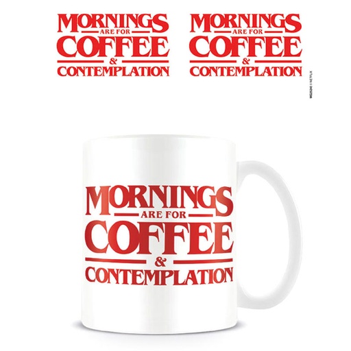 [5050574252454] Taza Mornings are for Coffee Stranger Things