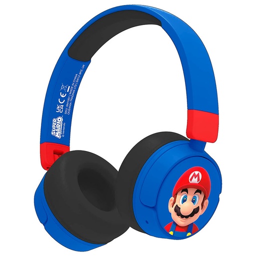 [5055371625753] Auriculares inalambricos infantiles Super Mario Bros
