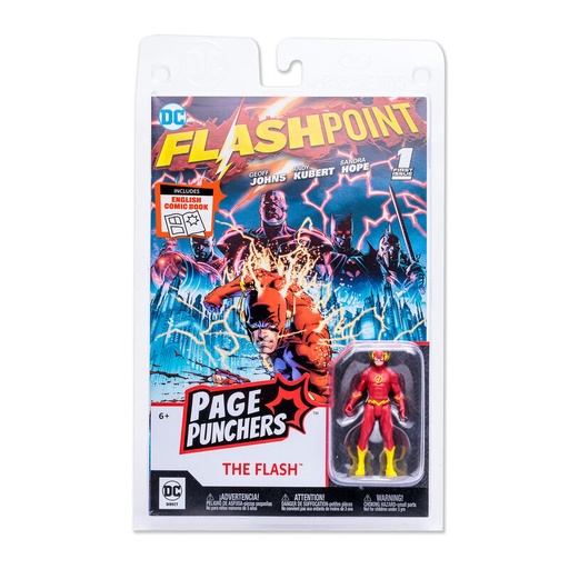 [787926158410] Figura The Flash + Comic Flashpoint DC Comics 7cm