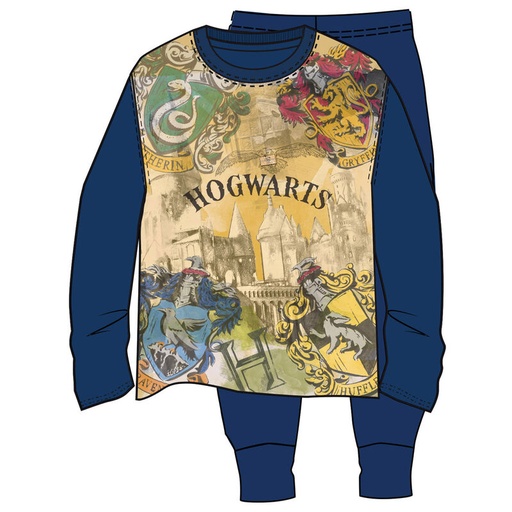 [8435073758855] Pijama Hogwarts Harry Potter infantil