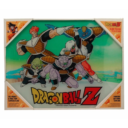 [8435450225741] Poster cristal Fuerzas Especiales Dragon Ball