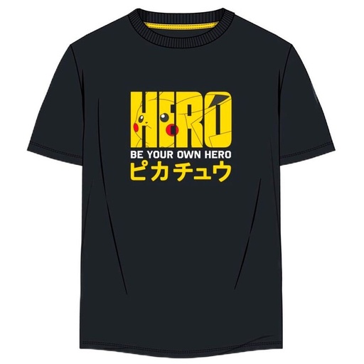 [8436580111294] Camiseta Hero Pokemon adulto