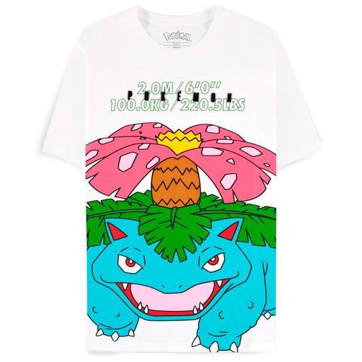 [8718526397017] Camiseta mujer Venusaur Pokemon
