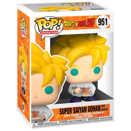 [889698486651] Figura POP Dragon Ball Z Super Saiyan Gohan with Noodles