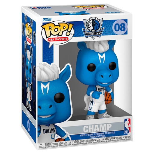 [889698521680] Figura POP NBA Mavericks Champ
