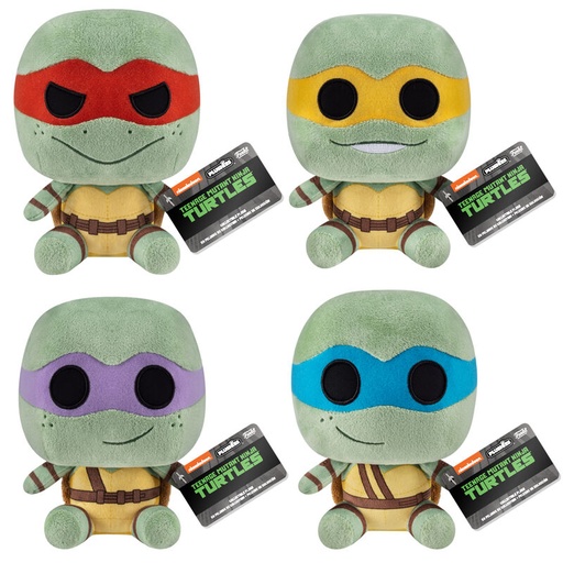 [889698739412] Peluche Tortugas Ninja 18cm surtido