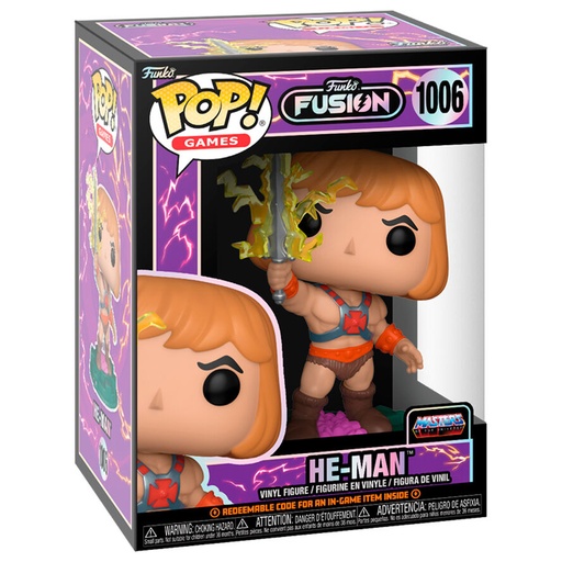 [889698830652 C6] Figura POP Funko Fusion Masters of the Universe He-Man 5 + 1 Chase