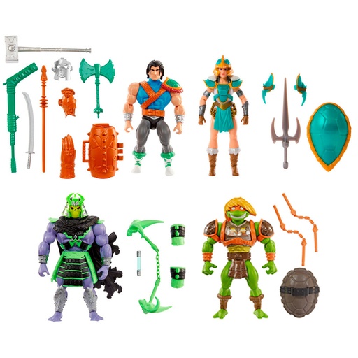 [HPR00-968C] Figura Turtles of Grayskull Masters of the Universe 14cm surtido